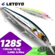 LETOYO Señuelo Minnow Jerkbait hundimiento lento para lubina - imagen 5