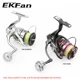 EKFan Perilla de carrete de pesca acrílica con rodamiento - imagen 4