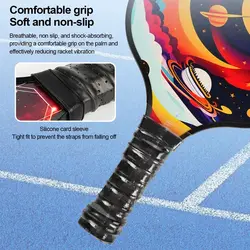 Pickleball infantil: raqueta ligera con núcleo de panal y pelota