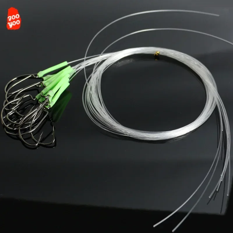 Anzuelo crankbait con tubo luminoso y manguera negra-amarilla