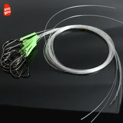 Anzuelo crankbait con tubo luminoso y manguera negro-amarilla