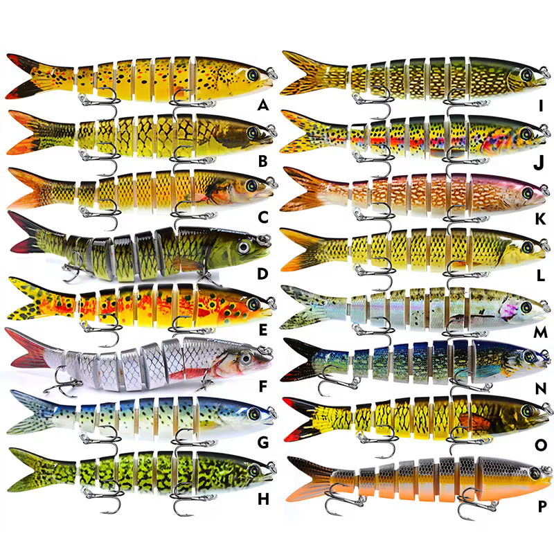 TAKEDO HS014 Cebos biónicos clásicos multisección para pesca deportiva - imagen 3