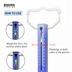 Booms Fishing TS2 Báscula de pesca con gancho acero inoxidable