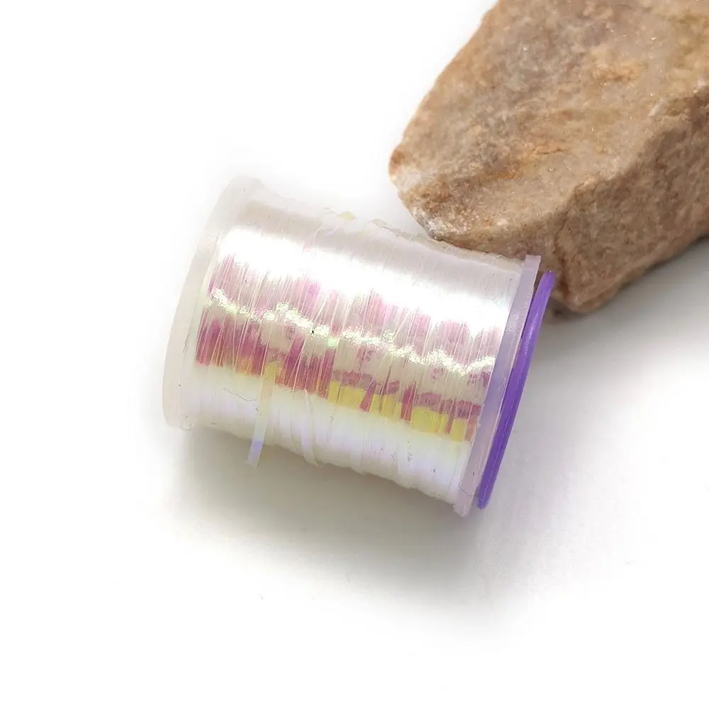 Variedad de colores disponibles del hilo plano holográfico