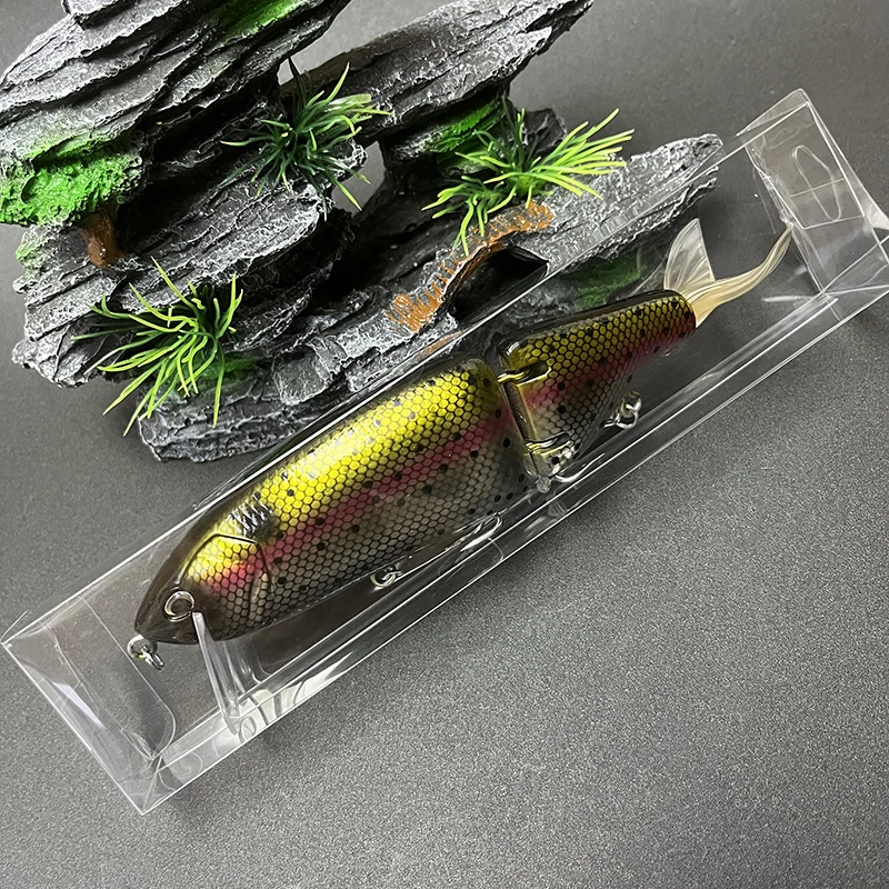 Wobbler multiarticulado de pececillo grande para pesca - imagen 5