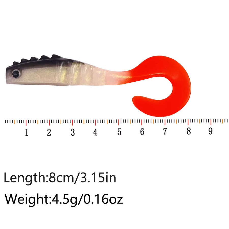 Señuelos de Vinilo Flotantes con Cola Larga para Black Bass - imagen 4
