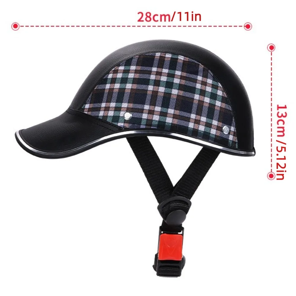 Casco estilo gorra en color negro