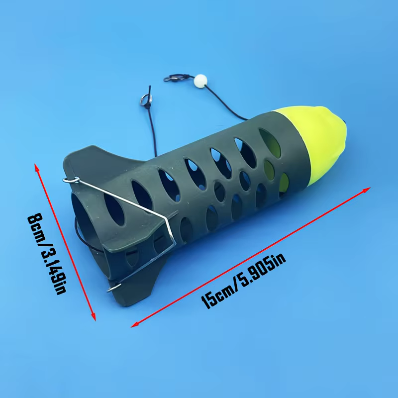 Alimentadores para cebo de fundición boca grande lago en barco ligero - imagen 5