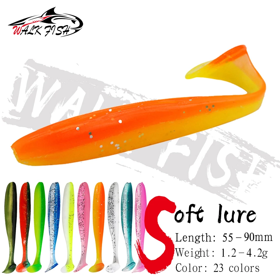 Walk Fish Señuelos de Silicona para Pesca en Mar - imagen 5
