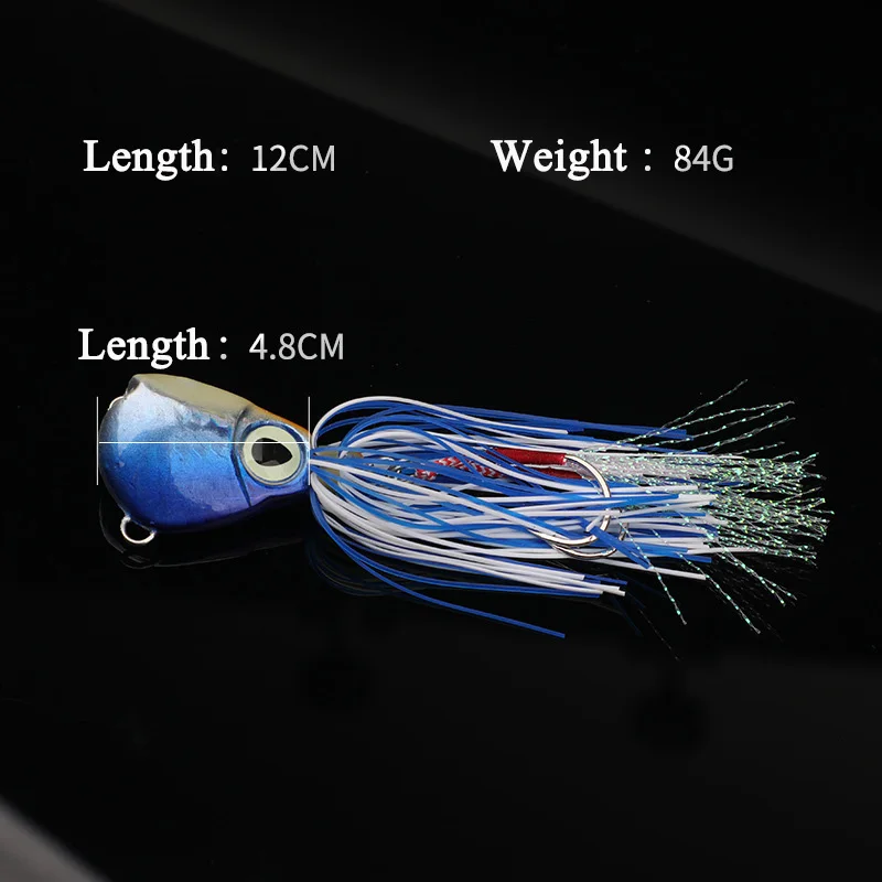 Jig Inchiku Madai luminoso para pargo – cabeza jigging vástago largo - imagen 2