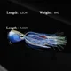 Jig Inchiku Madai luminoso para pargo – cabeza jigging vástago largo - imagen 2