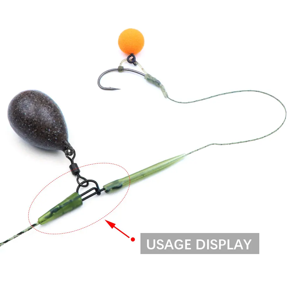 Accesorios carpa para montaje de cabello: plomo, gomas y esmerillón - imagen 5