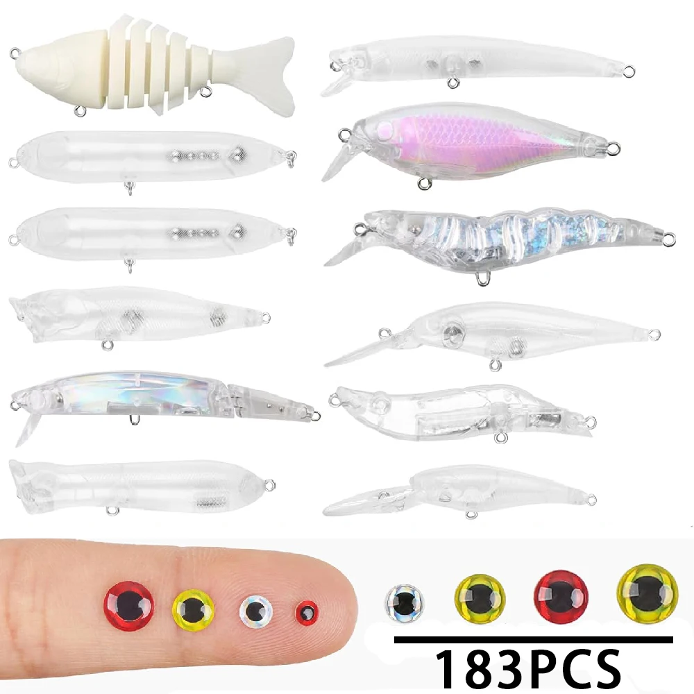 Cuerpos de señuelo en blanco DIY