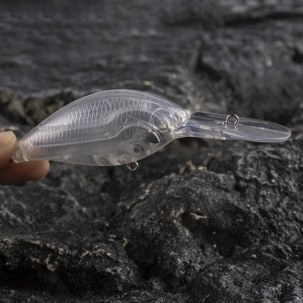 Dr.Holife crankbait sin pintar flotante – Cuerpo para montaje - imagen 3