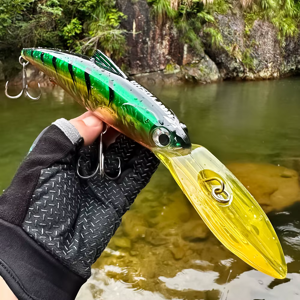 PROBEROS Señuelo Minnow de Labio Largo para Pesca en Profundidad - imagen 3