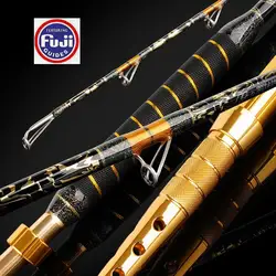 ZZ402 Caña de curricán eléctrico Fuji para pesca de fondo