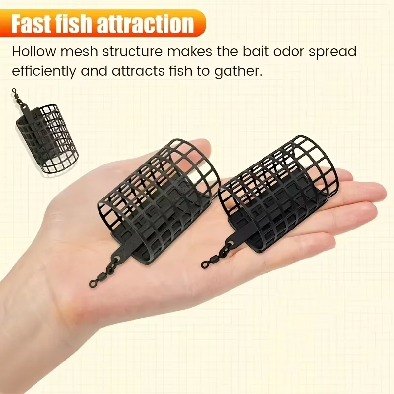 Jaula alimentadora en línea para pesca de carpa – montaje rig terminal - imagen 4