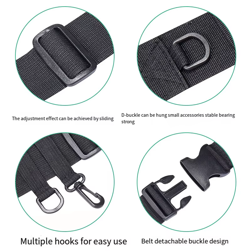 Soporte para caña con cinturón ajustable portátil - imagen 5