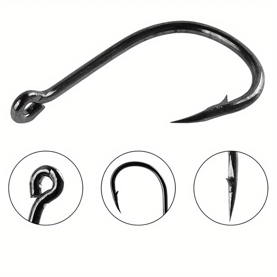 Ackibbik Anzuelos Jig Head para Carpa – Set de Anzuelos de Pesca