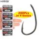 Anzuelos Hirisi PTFE micropúas de acero inoxidable carbono - imagen 5