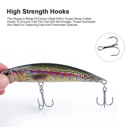 Sinnking Crankbait Wobblers - Señuelo de agua dulce duro