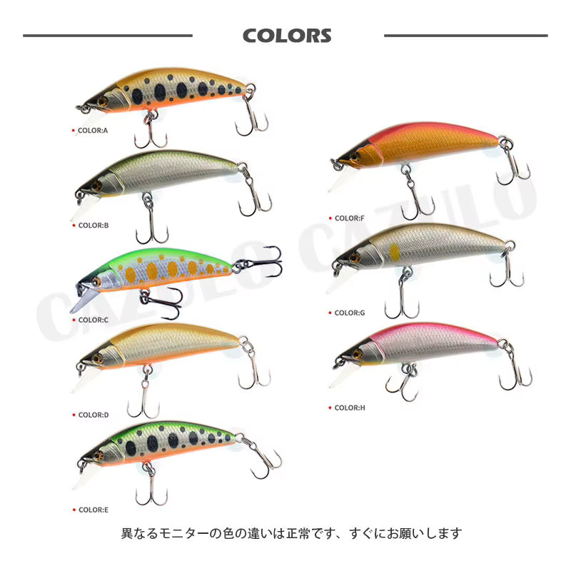 Señuelo minnow wobbler para carpa - imagen 3