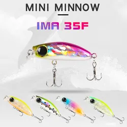 Minnow giratorio 35mm 2,5g para trucha y perca