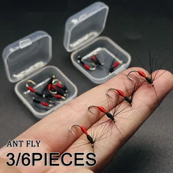 Mosca zumbador hormiga para pesca de trucha y lubina