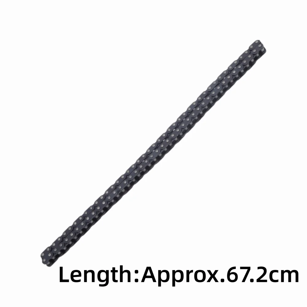 Cadena T8F negra de 96 eslabones