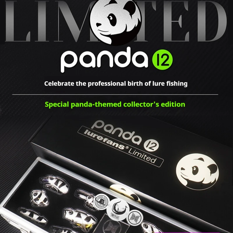 River Running Luya con caja regalo conmemorativa Panda