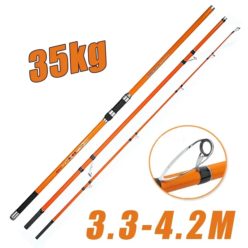 Caña de pesca de carpa para lanzamiento a distancia fibra carbono SK - imagen 2