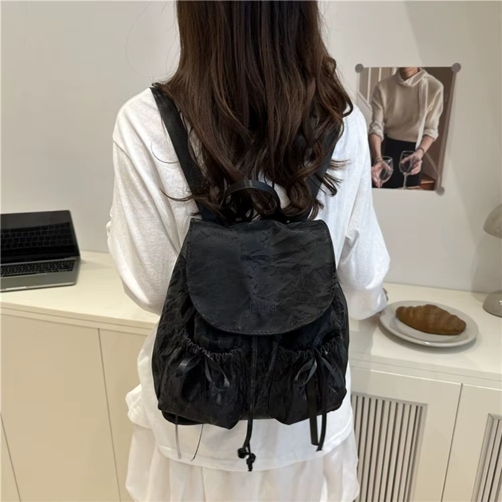 Mochila con cordón para mujer – Gran capacidad y viaje - imagen 2