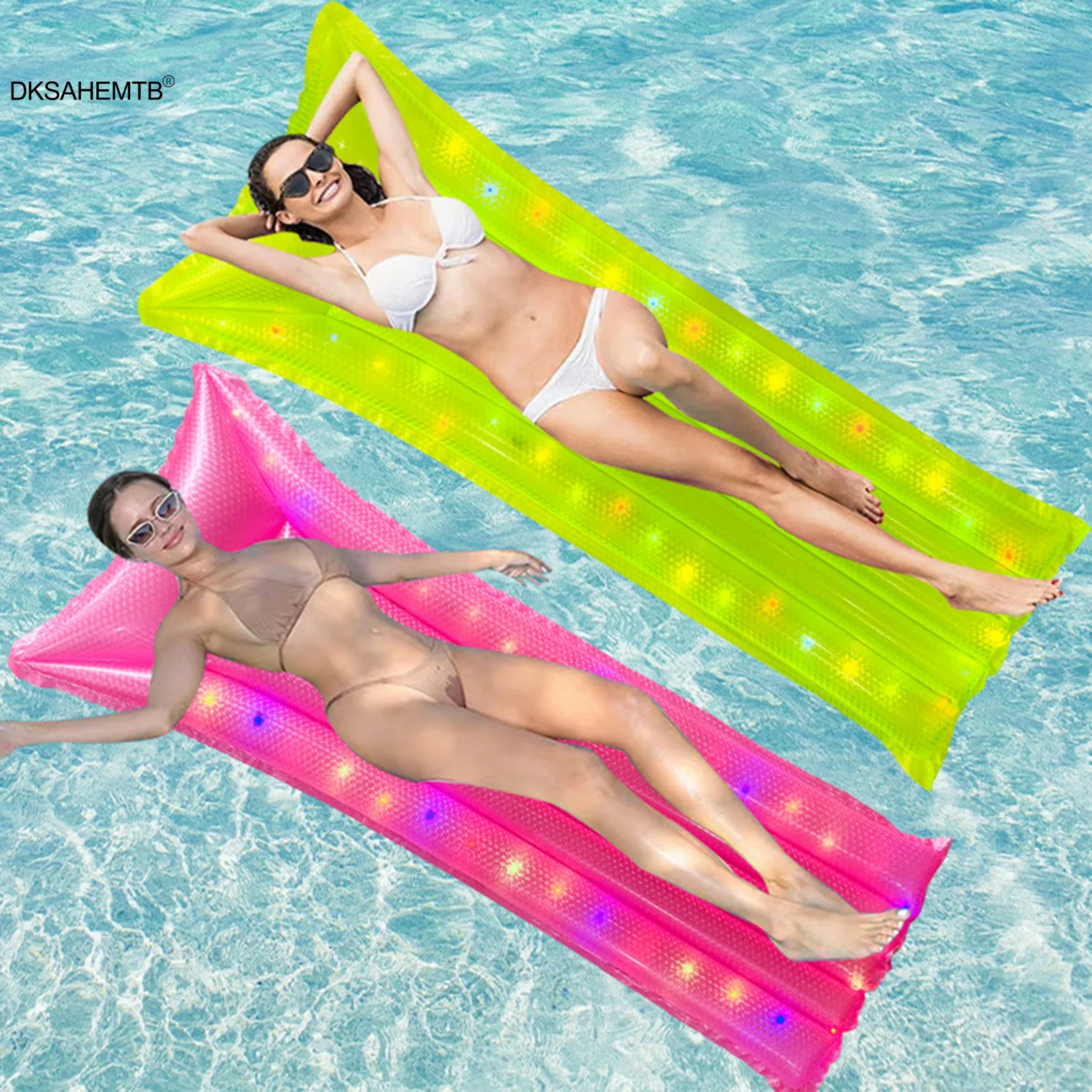 Hamaca flotante portátil de piscina para decoración de fiestas - imagen 3