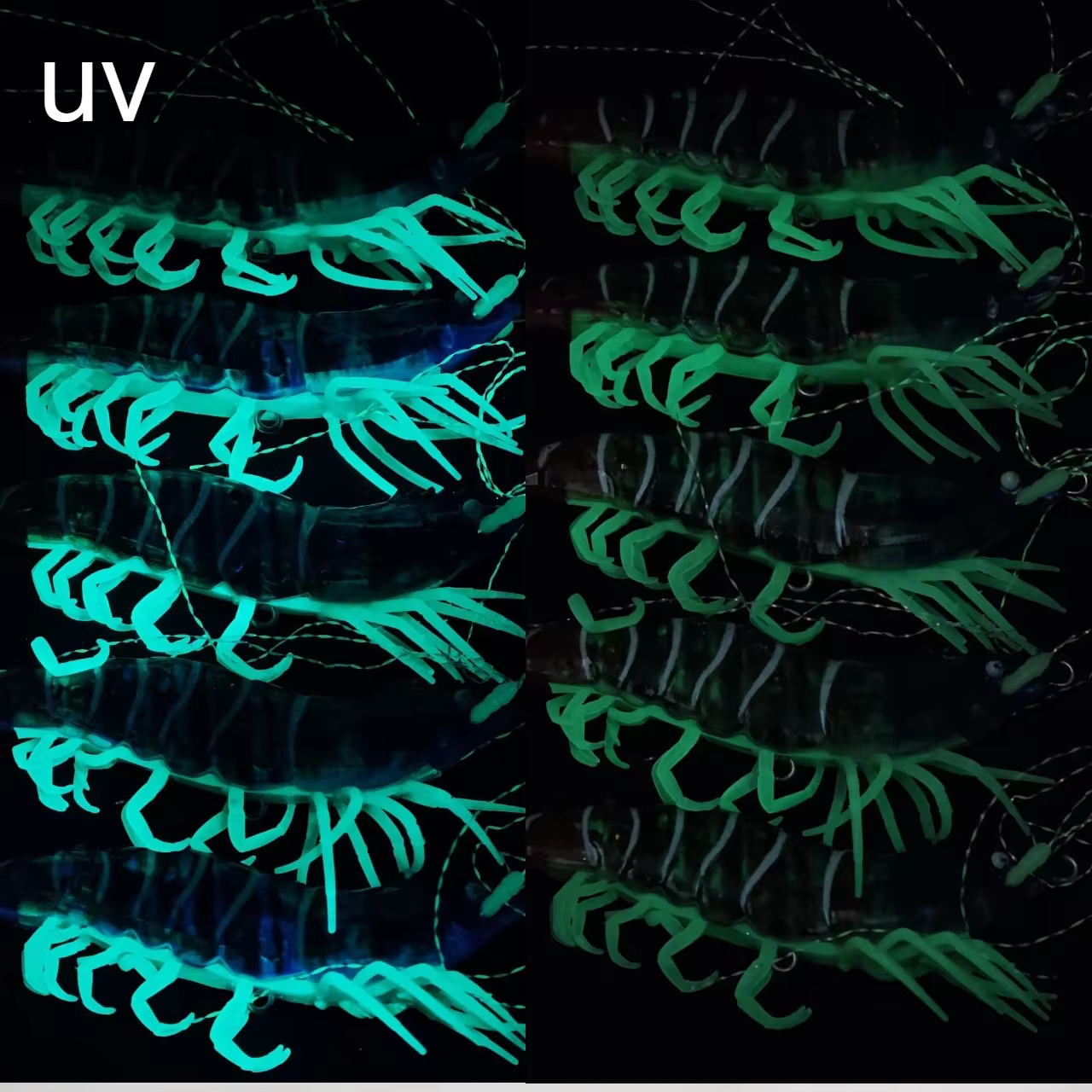 Egi UV para Calamar – Señuelo Luminoso de Pesca en Agua Salada - imagen 3