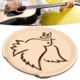 Funda de guitarra de madera clásica con antirroños y patrón decorativo - imagen 3