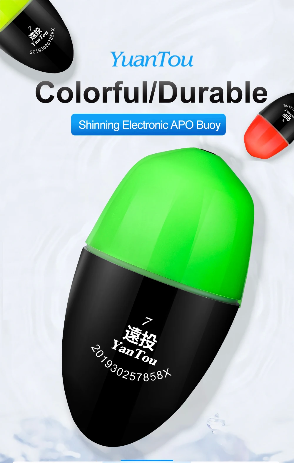 Boya electrónica HISTAR APO con diseño de luz doble color