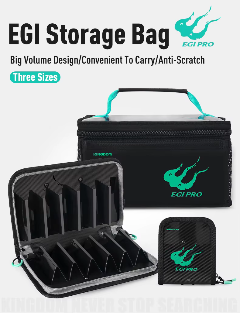 Caja organizadora de señuelos Kingdom Fishing Bag Box vista frontal