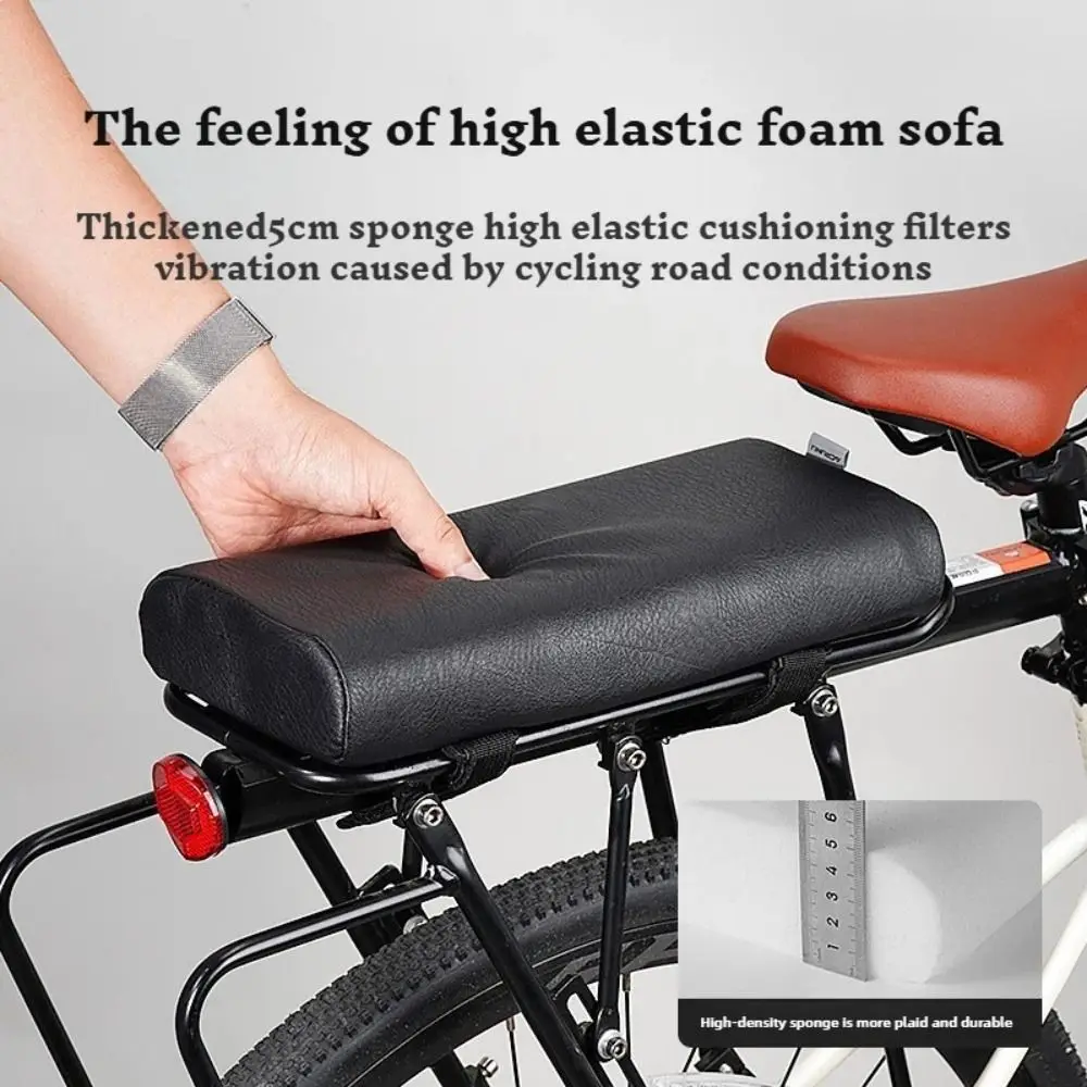 Sillín bicicleta ergonómico acolchado, absorbe vibraciones - imagen 5