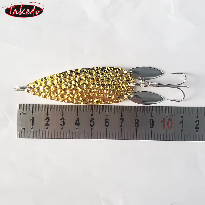 Cuchara de pesca TAKEDO SP03 25g – Ideal para curricán y spinning - imagen 2
