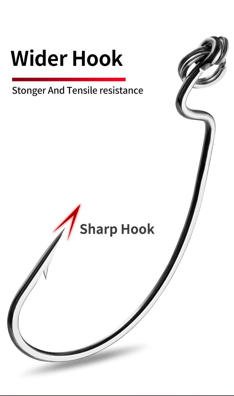 Comparativa de los cuatro pesos del lote Jig Head Ruke
