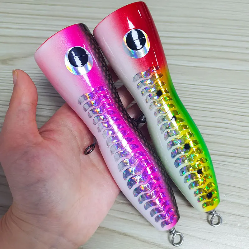 Popper de madera Obsession WD104 para popping en aguas profundas - imagen 4