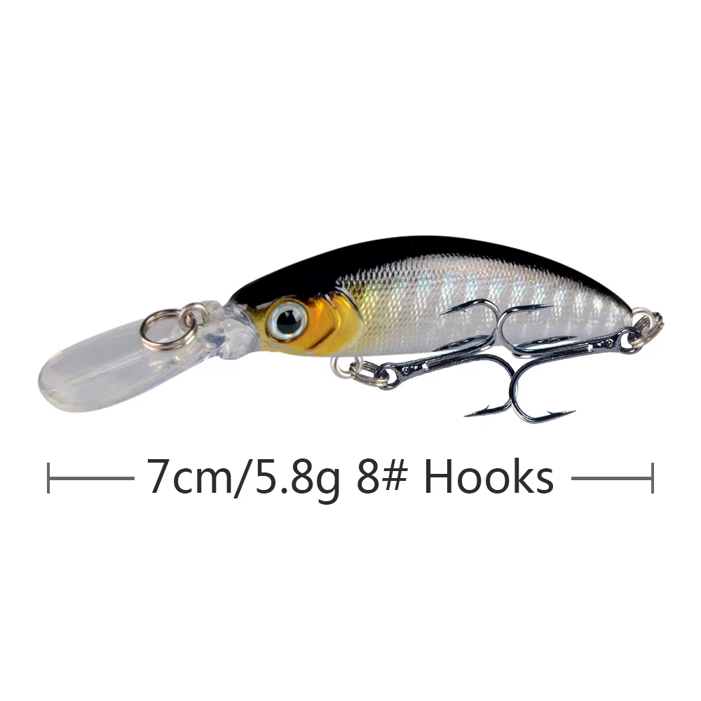 Crankbait señuelos hundibles pesca en mar – imitación de pececillo - imagen 3