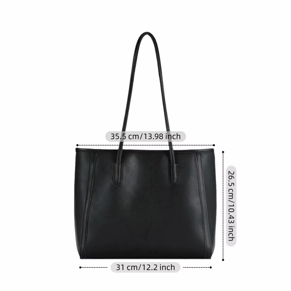 Bolso Bandolera Mujer en Cuero Sintético PU con Cremallera Segura - imagen 5