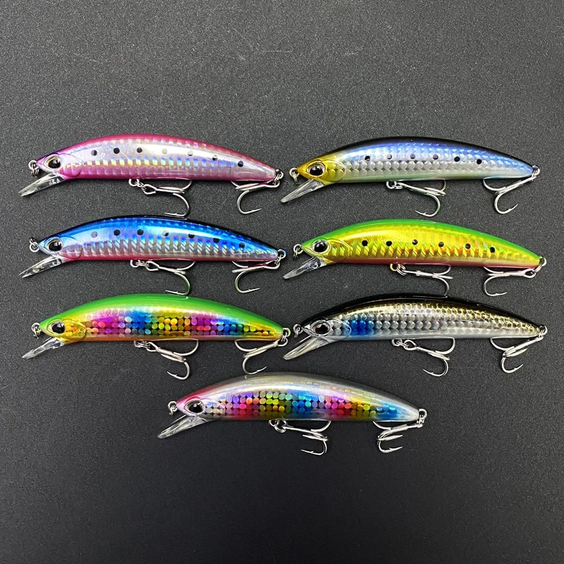 Wobblers Jerkbait hundidor de fundición larga para lubina y lucio - imagen 3
