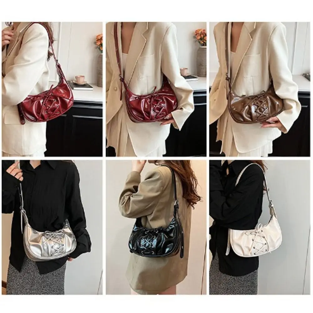 Bolsa de pesca bandolera retro de cuero PU con gran capacidad - imagen 2