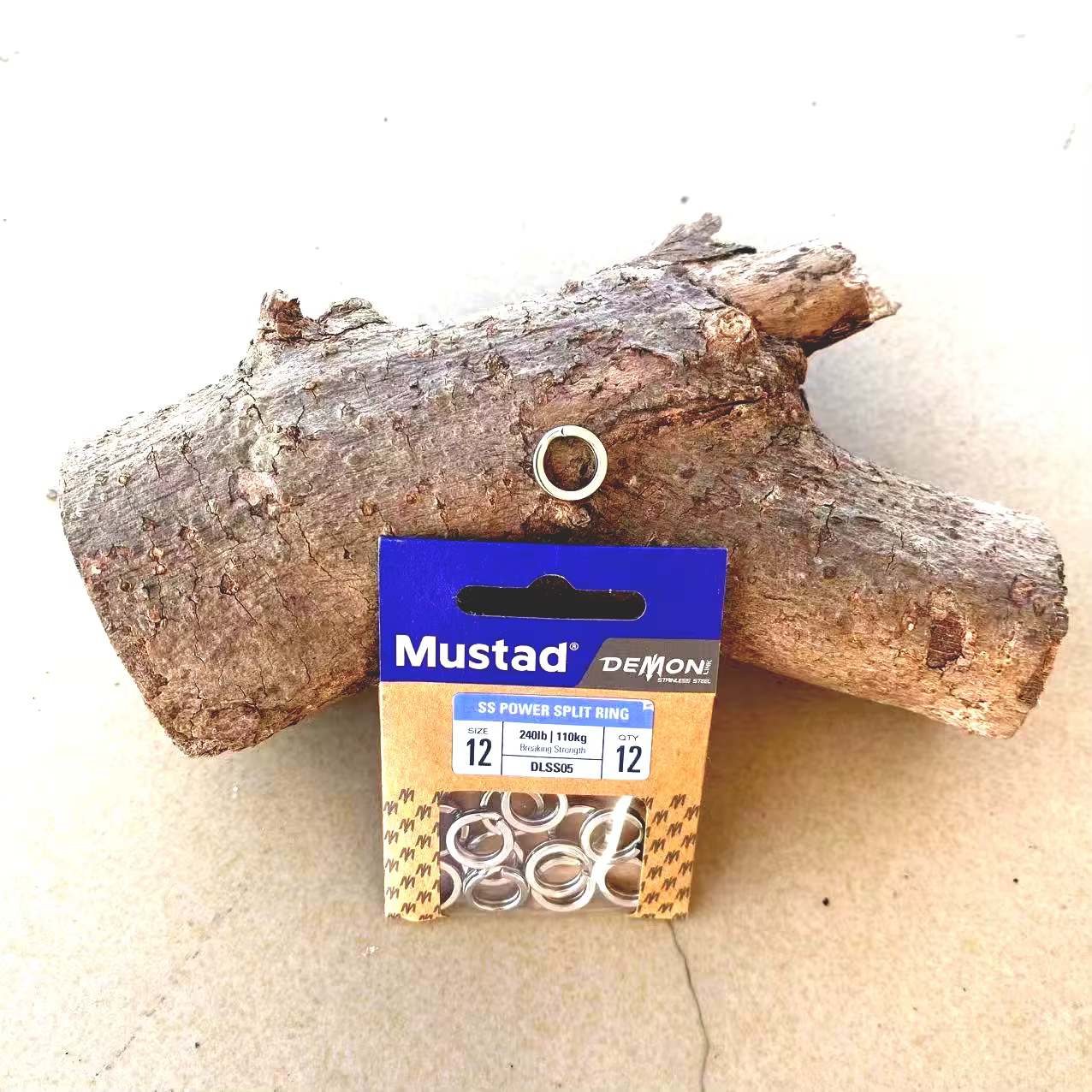 Anillas partidas Mustad Demon DLS05 – Acero inoxidable para pesca - imagen 4