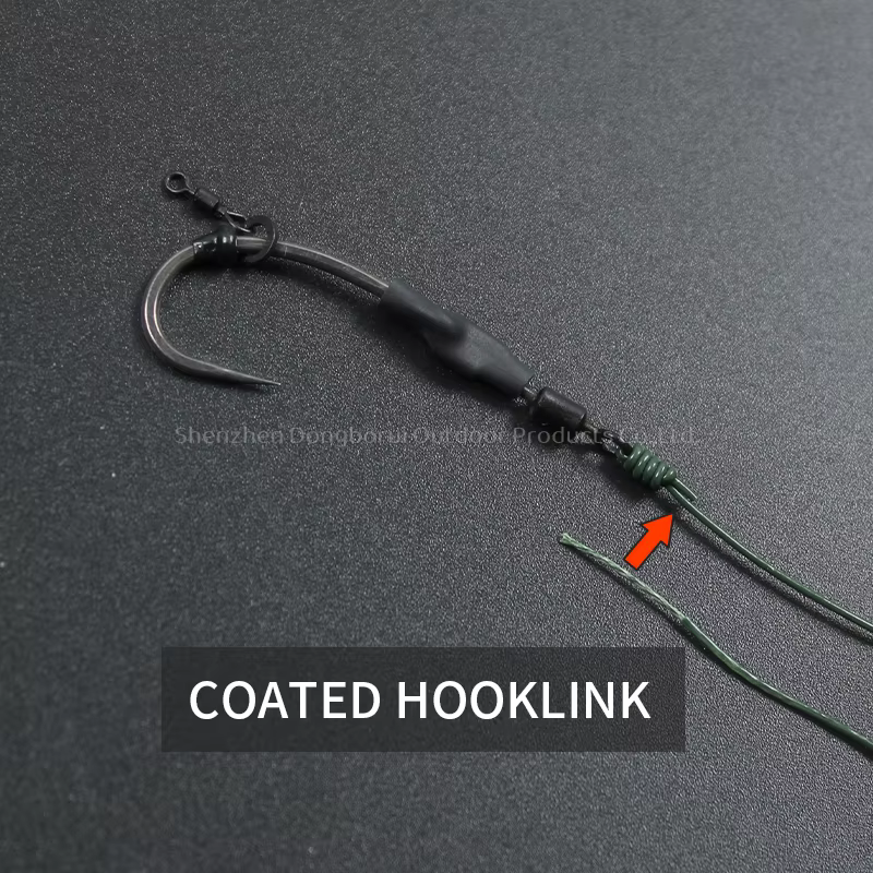 German Rig Turbo – Aparejo de carpfishing con anzuelo curvo