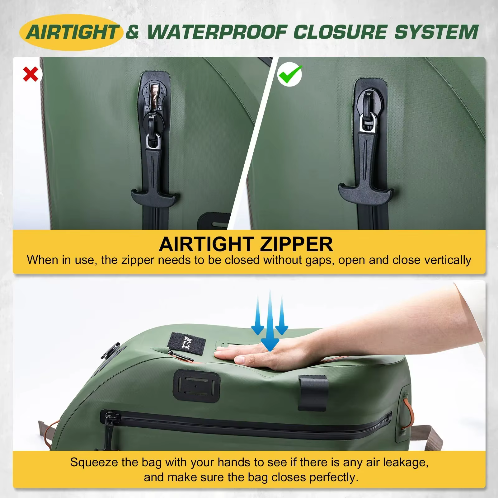 Goture Riñonera de Pesca – Impermeable con Soporte para Caña - imagen 3