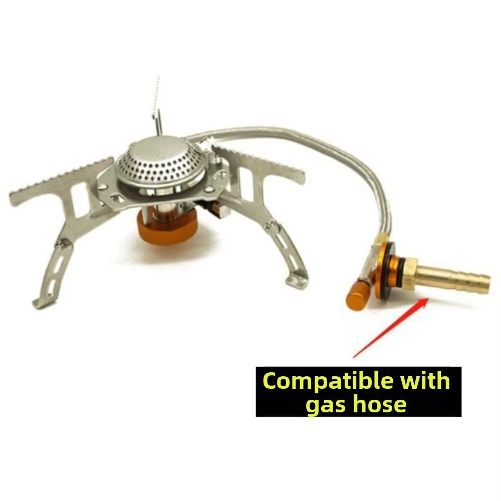 Adaptador GLP Latón para Cilindro de Gas – Conector Multiusos Camping