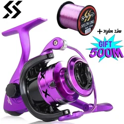 Sougayilang Spinning ultraligero 1000-7000 para pesca deportiva